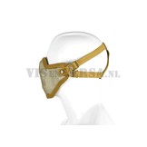 Stahl halbe Gesichtsmaske - Tan