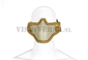 Steel Half Face Mask - Tan