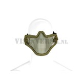 Steel Half Face Mask - Olive Drab