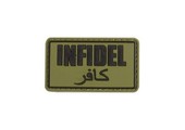 Infidel badge PVC - Olive Drab