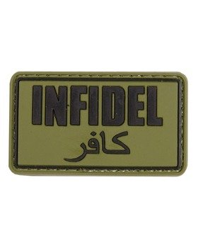 Infidel Badge PVC - braunoliv