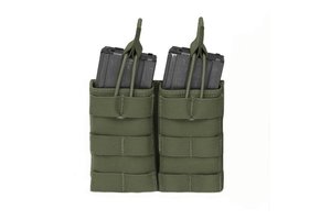 Double Open 5.56 Mag Bungee Retention - Olive Drab