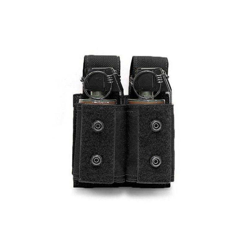 Double 40mm Grenade / Flash Bang Pouch - Black