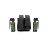 Double 40mm Grenade / Flash Bang Pouch - Black