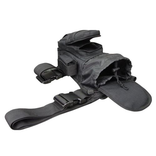 219 Cross Over Leg Rig - Black