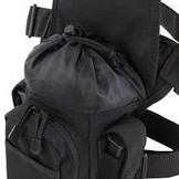 219 Cross Over Leg Rig - Black