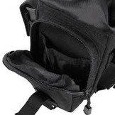 219 Cross Over Leg Rig - Schwarz