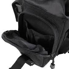 219 Cross Over Leg Rig - Schwarz