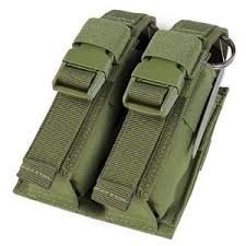 191063 Double Flash Bang Pouch - Olive Drab