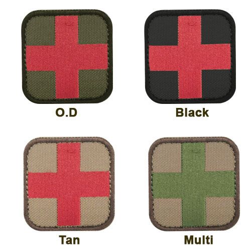 231 Medic Badge - Black