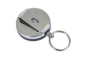 Retractable ID Card & Key Holder