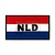 Rubber Badge - Nederlandse vlag