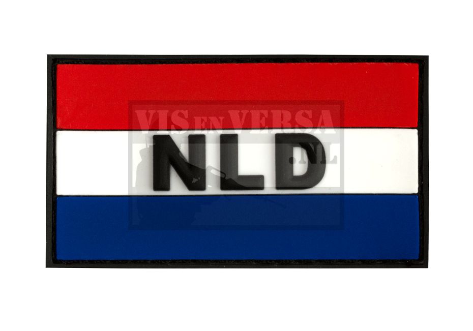 Kautschuk Badge - niederländische Flagge