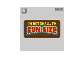 Fun Size PVC patch