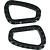 Tactical Carabina 2 stuks - Black