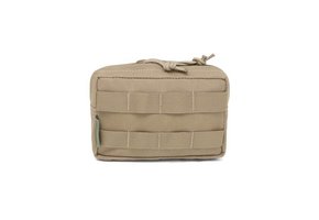 Elite OPS Small Horizontal Molle Pouch - Coyote Tan