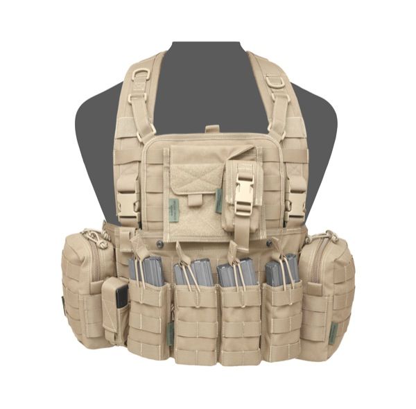 901 Elite 4 Chest Rig - Coyote Tan