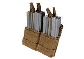 MA43 Double Stacker M4 Mag Pouch - Coyote Brown