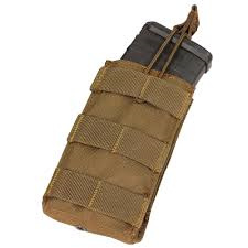 MA18 Single Open Top M4/M16 Mag Pouch - Coyote Brown