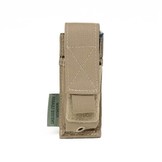 Single Direct Action 9mm Pistol Mag Pouch - Coyote Tan
