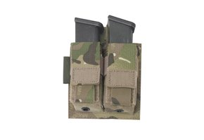 Elite OPS Direct Action Double 9mm Pistol Pouch - MultiCam