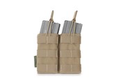 Double Open 5.56 Mag Bungee Retention - Coyote Tan