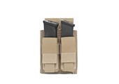 Elite OPS Direct Action Double 9mm Pistol Pouch - Coyote Tan