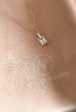 Atelier Maison Always by my side - Asse hangertje met kleursteen of diamant