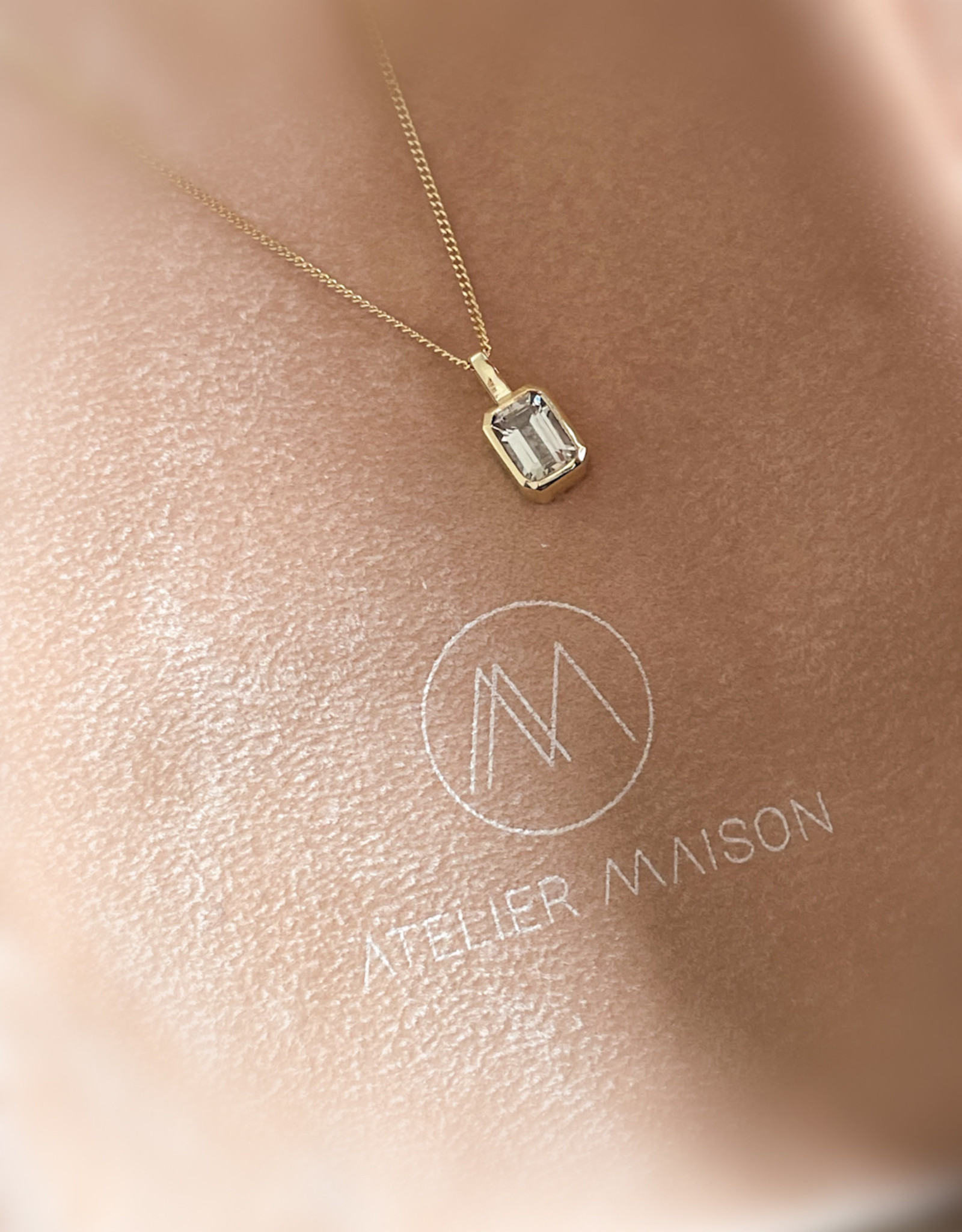 Atelier Maison Always By My Side  halsketting met as