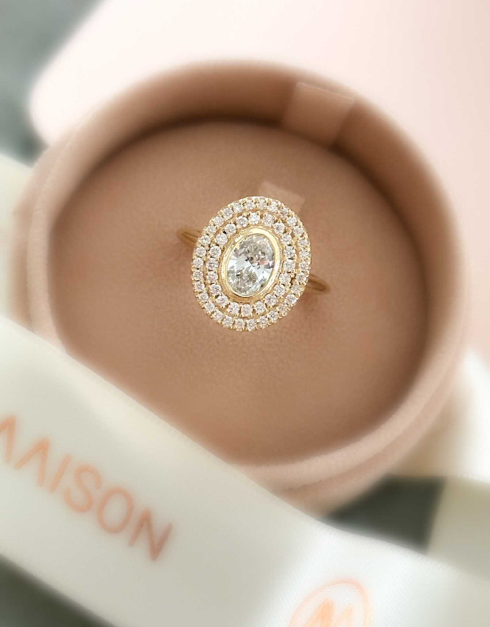 Atelier Maison Ma Belle asse ring  - diamant