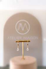 Atelier Maison The Happy Tear - oorbellen - diamant