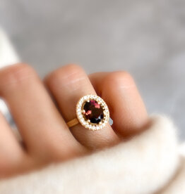 Atelier Maison Mr. Boombastic ring  | toermalijn en LGD