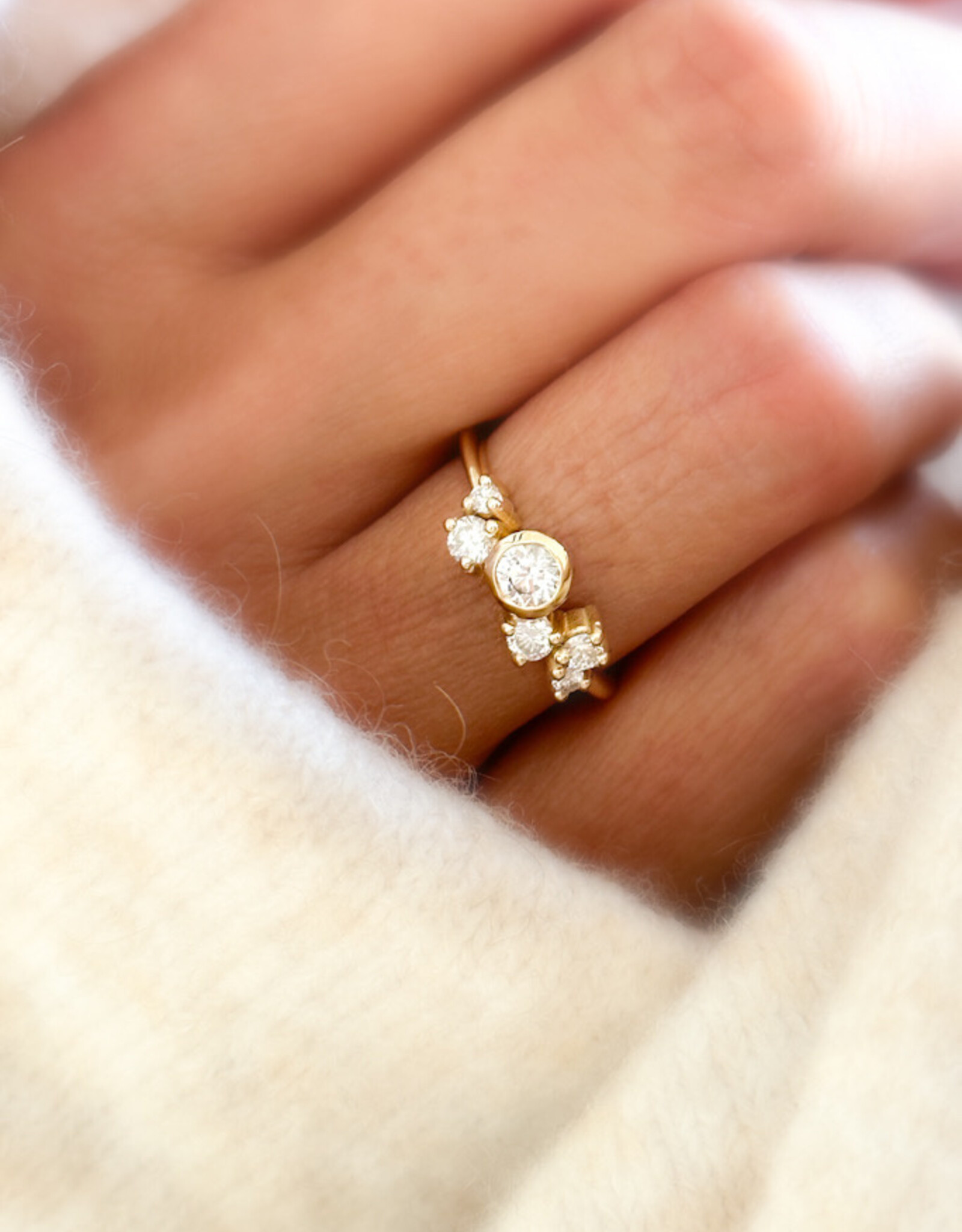 Atelier Maison An Ode to - asse ring - diamant