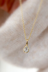 Atelier Maison The Tear halsketting met as