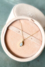 Atelier Maison The Tear halsketting met as