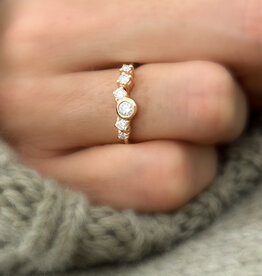 Atelier Maison Golden Moments - asse ring - diamant