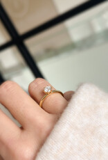 Atelier Maison The Big Promise ring | kleine diamant | vanaf