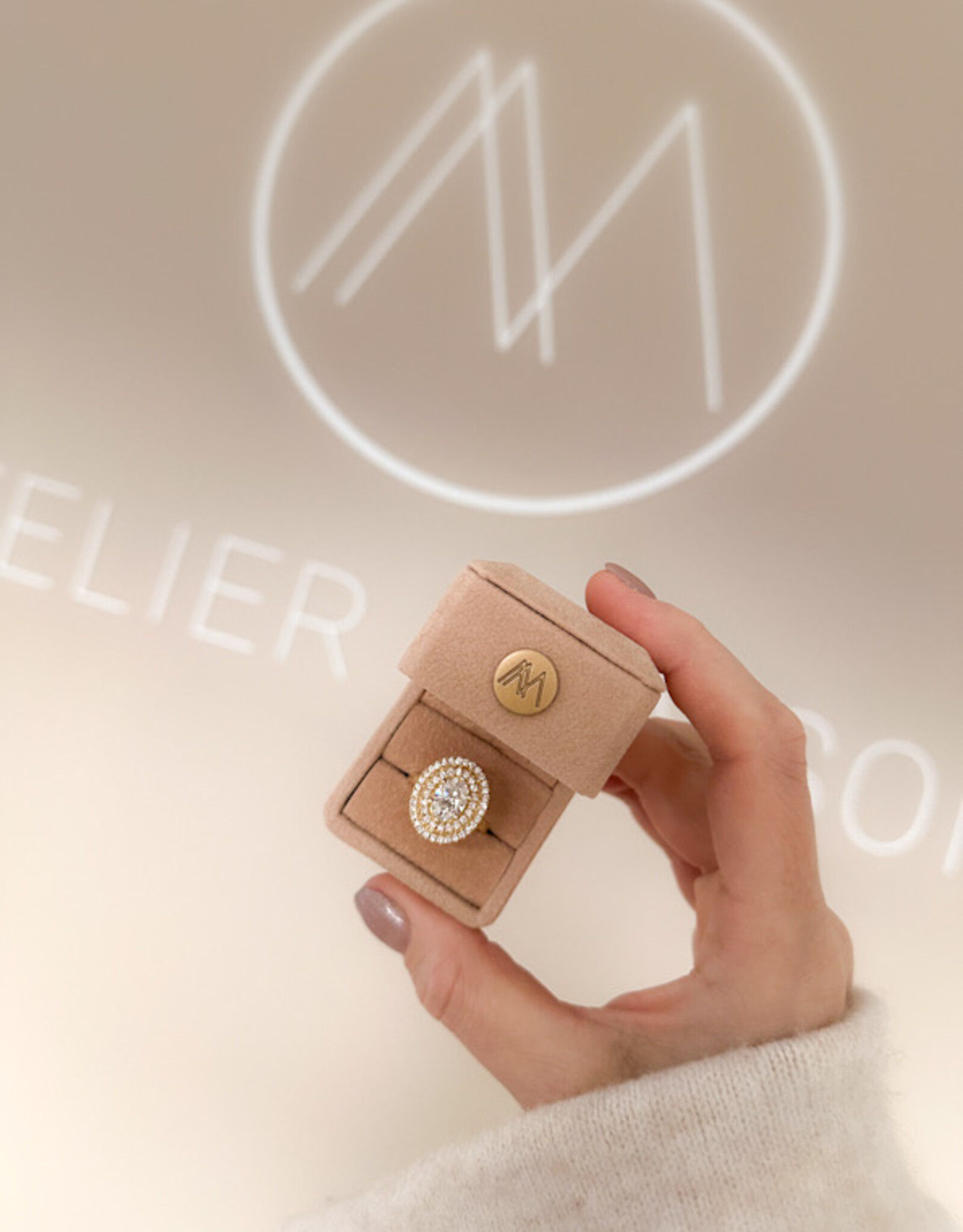 Atelier Maison personaliseer de Ma Belle ring naar wens