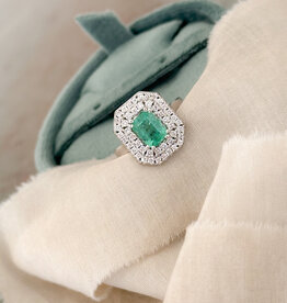 Atelier Maison The Very Good Mood ring | nat. smaragd