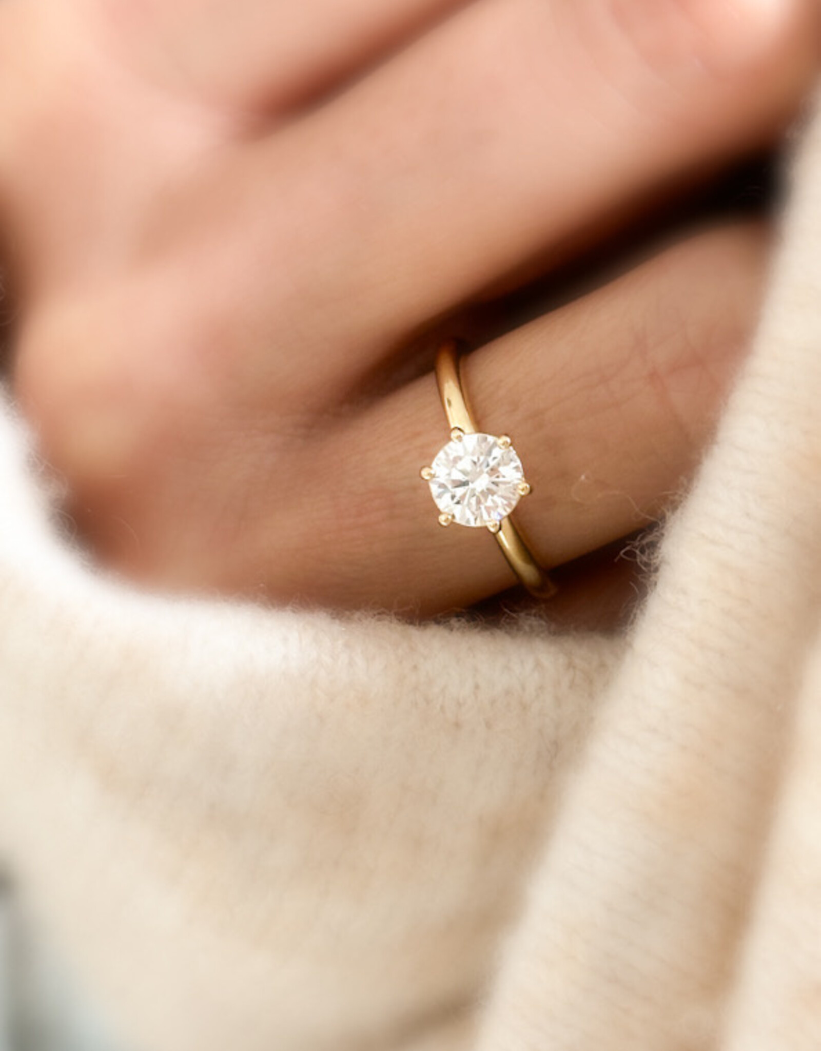 Atelier Maison The Big Promise ring | rond | ≠ formaten