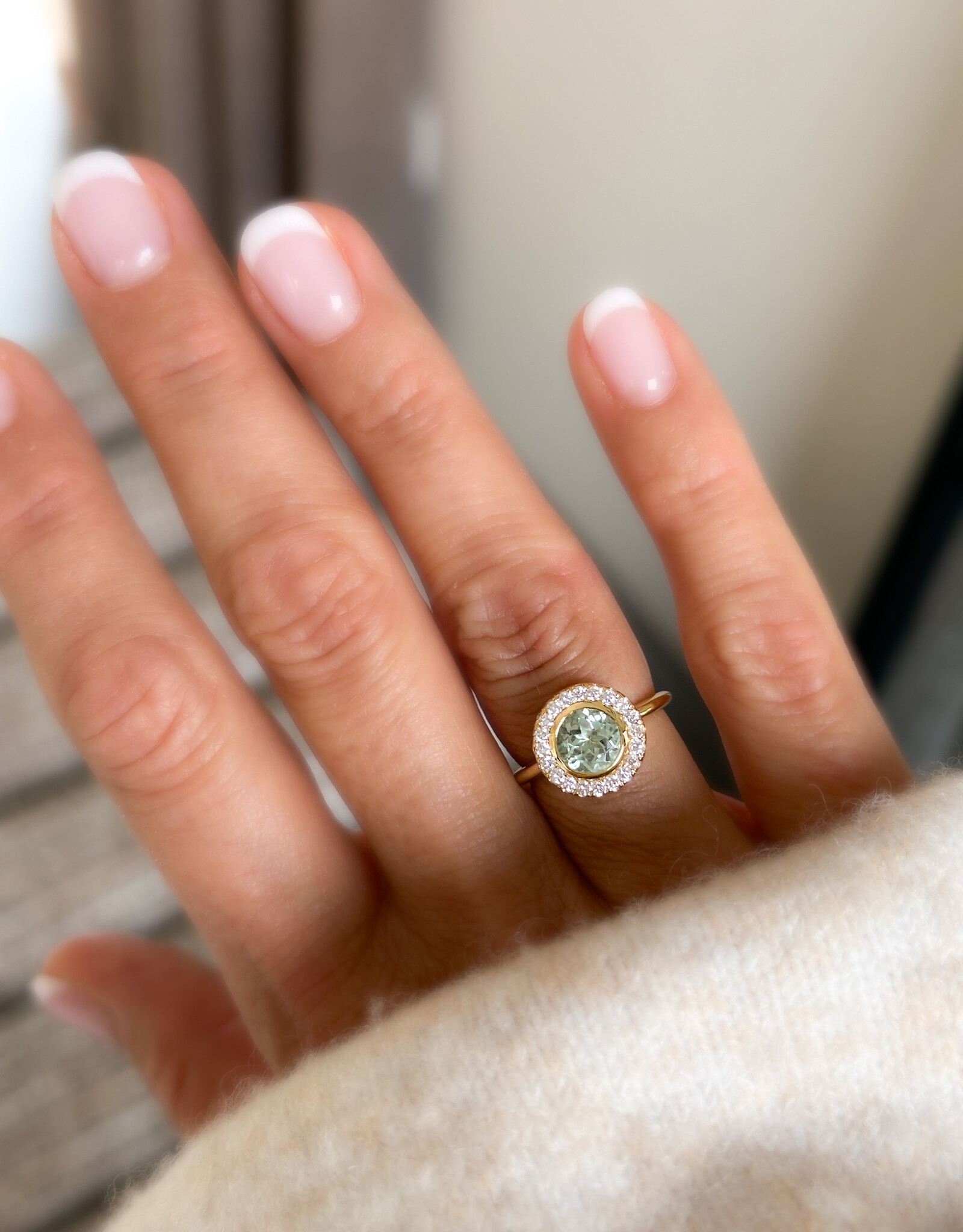 Atelier Maison Sum of Love - asse ring  - kleursteen en diamant