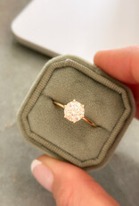 Atelier Maison Maat 56 - The Promise- zacht beige lab grown diamant 1,55ct