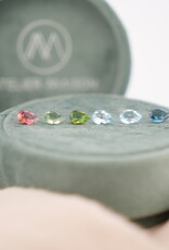 Atelier Maison The Tear  - Asse hangertje - diamant of kleursteen