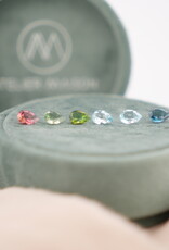 Atelier Maison The Fall - kleursteen en diamant - asse ring