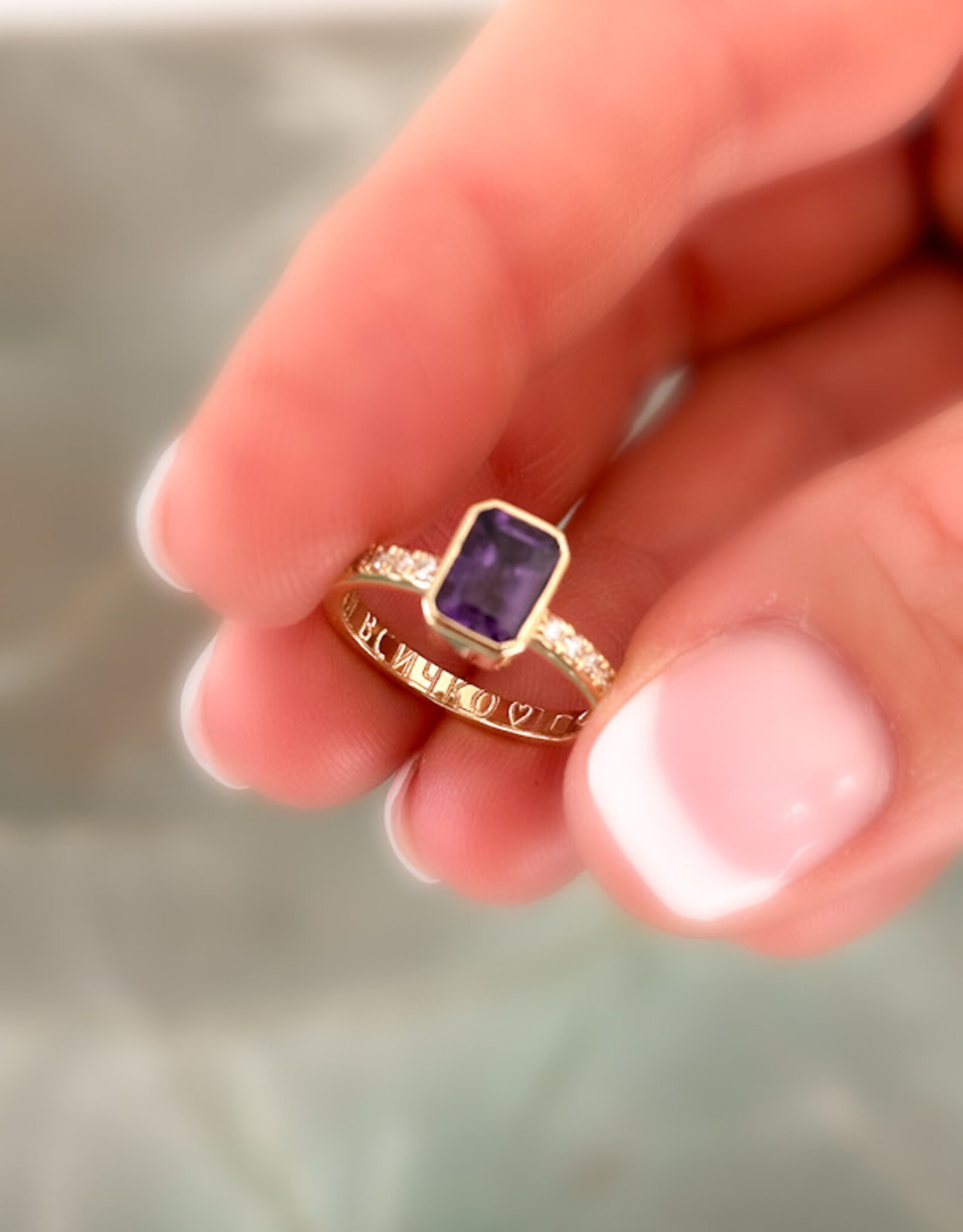 Atelier Maison Soulshine asse ring |  ≠ vormen en edelstenen