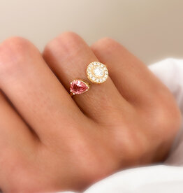 Atelier Maison The Choice ring - kleursteen | vanaf
