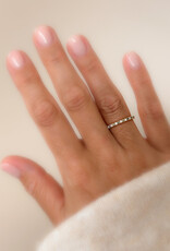 Atelier Maison The Colorful ring met witte en kleurdiamanten