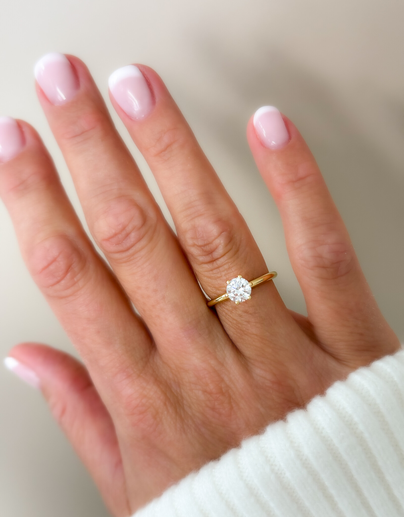 Atelier Maison The Big Promise ring | rond | ≠ formaten