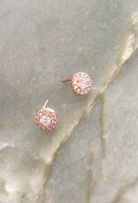 Atelier Maison Sum Of Love oorbellen - 18 kataat rosé goud
