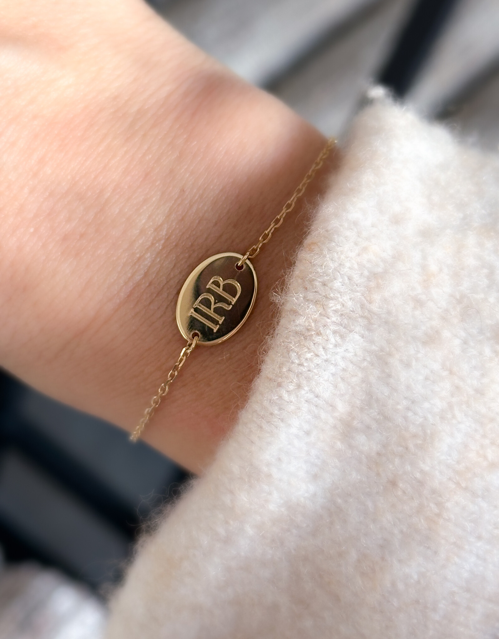 Atelier Maison The Fine Bracelet | ovaal